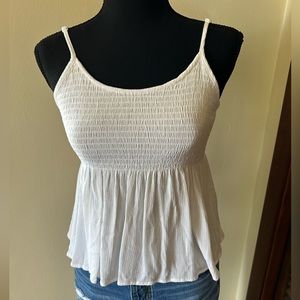 LA Hearts Tie Back Shirt White Size S